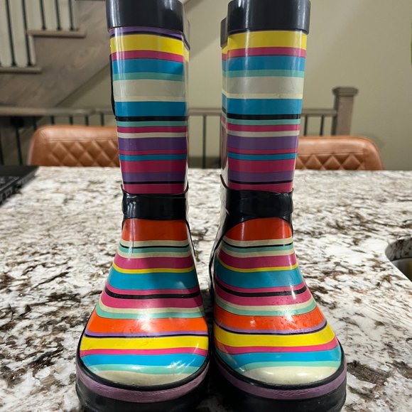 Kids Rubber Boots Size 1 - Picture 1 of 16